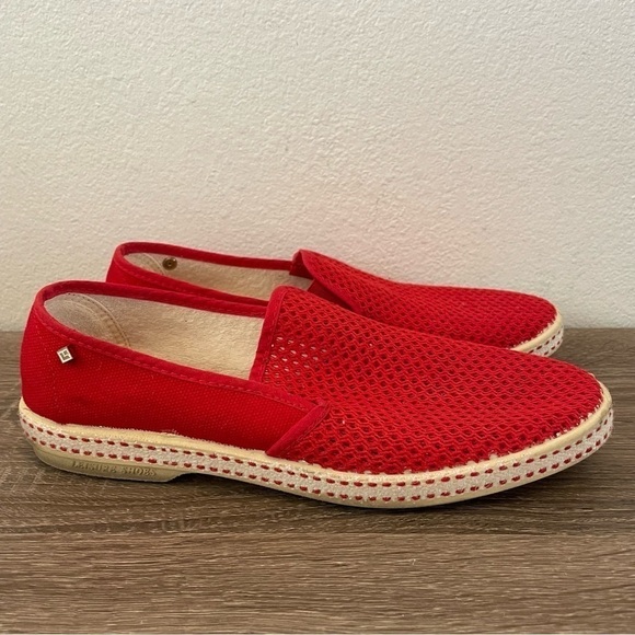 Rivieras Red Classic Espadrilles, Size FR41(8.5) - Picture 1 of 9